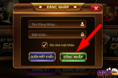 Đăng nhập Max789 – cách login tài khoản trong 3 bước