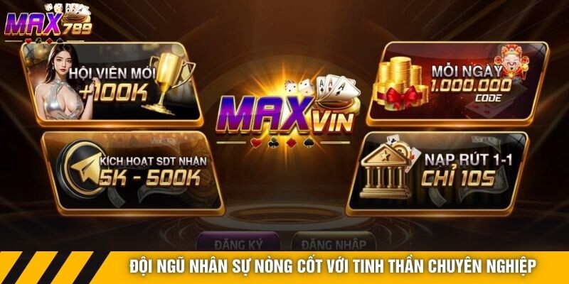 Đội ngũ nhân sự nòng cốt tại Max789 với tinh thần làm việc chuyên nghiệp
