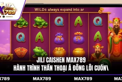 Jili Caishen Max789 – Hành trình thần thoại Á Đông lôi cuốn