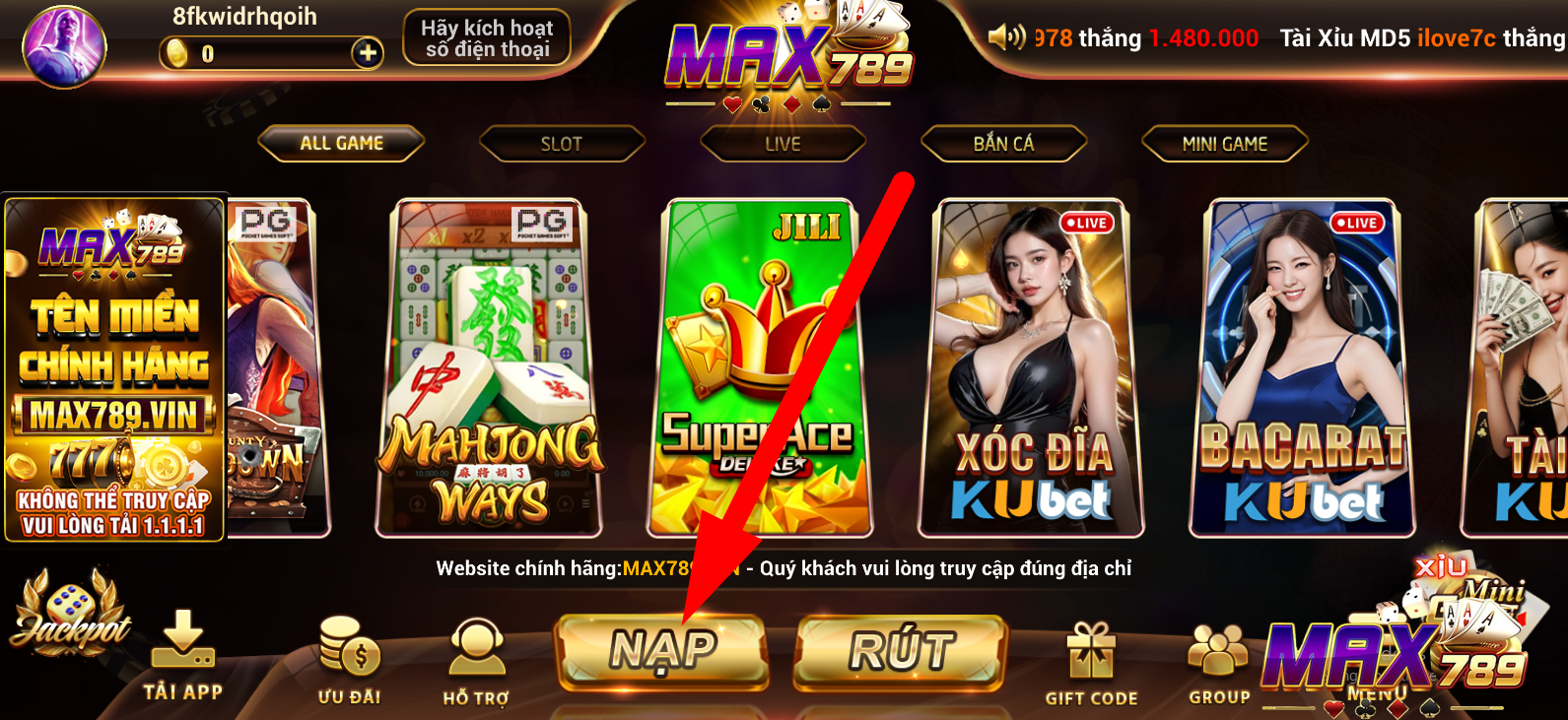 Hướng dẫn chi tiết cách thức giao dịch tại Max789
