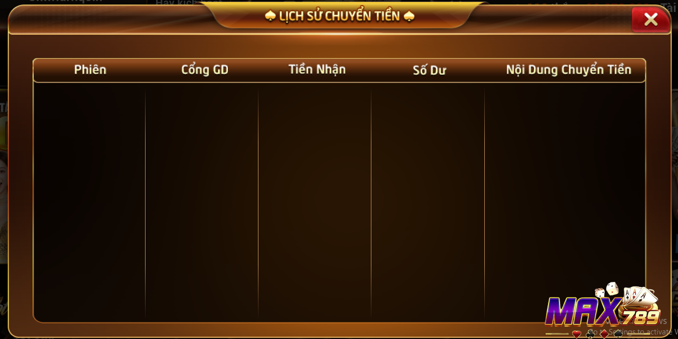 Lưu ý gì khi thực hiện việc rút tiền tại Max789?