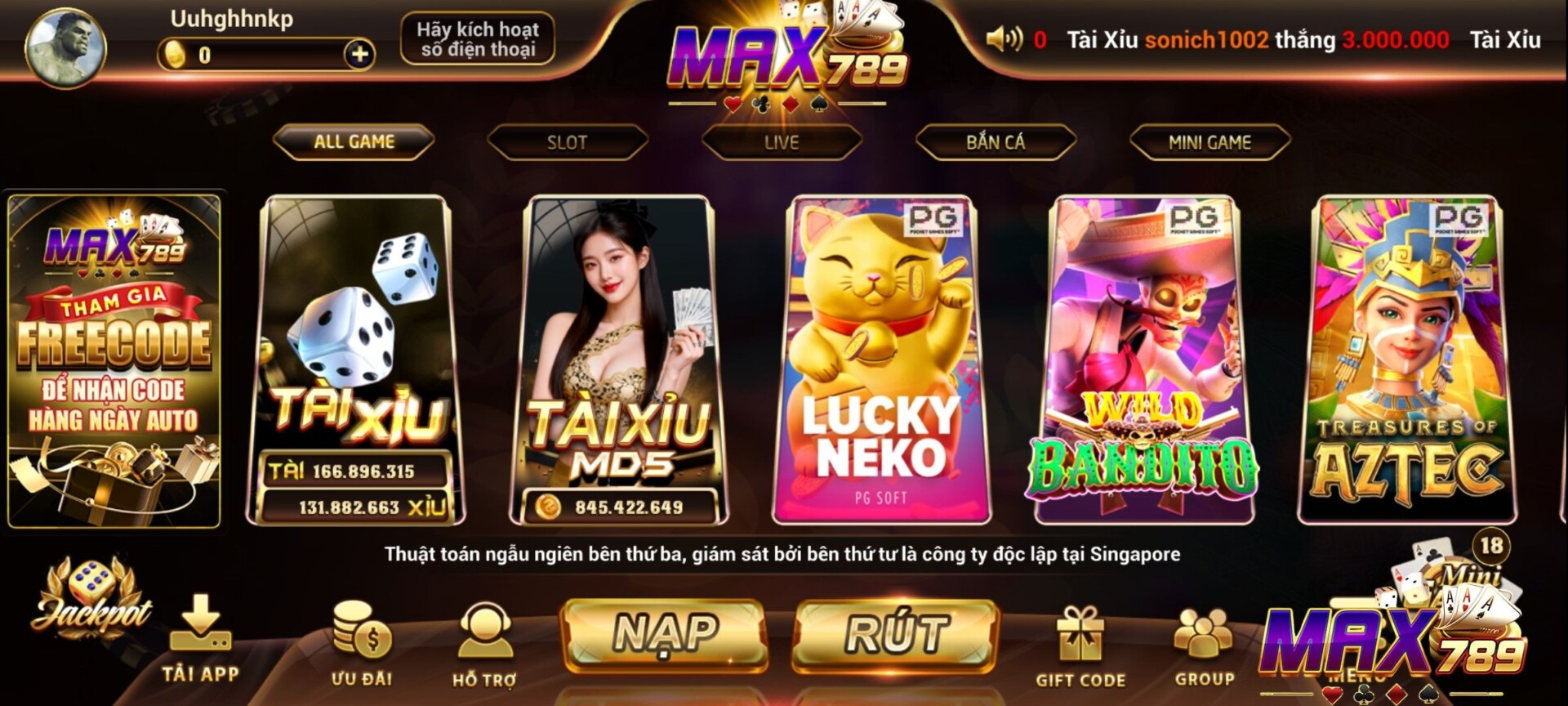 Cần lưu ý điều gì khi tải ứng dụng Max789?