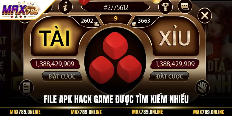 File apk hack game được tìm kiếm nhiều