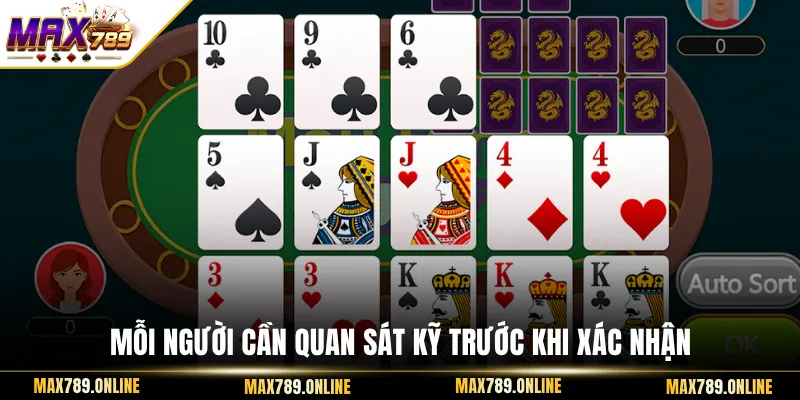 Mỗi người cần quan sát kỹ trước khi xác nhận